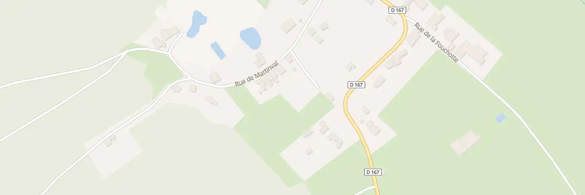 Plan du 13 Rue de Martinval à Vacqueville