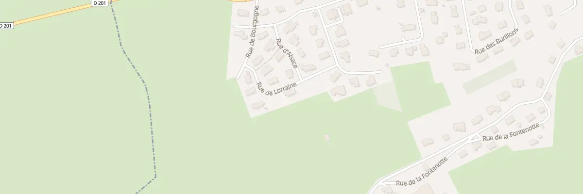 Plan du 13 Rue de Lorraine à Charquemont
