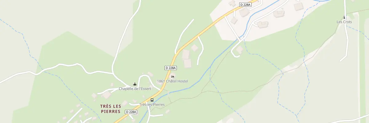 Plan du 1271 Rte de Pré la Joux à Châtel