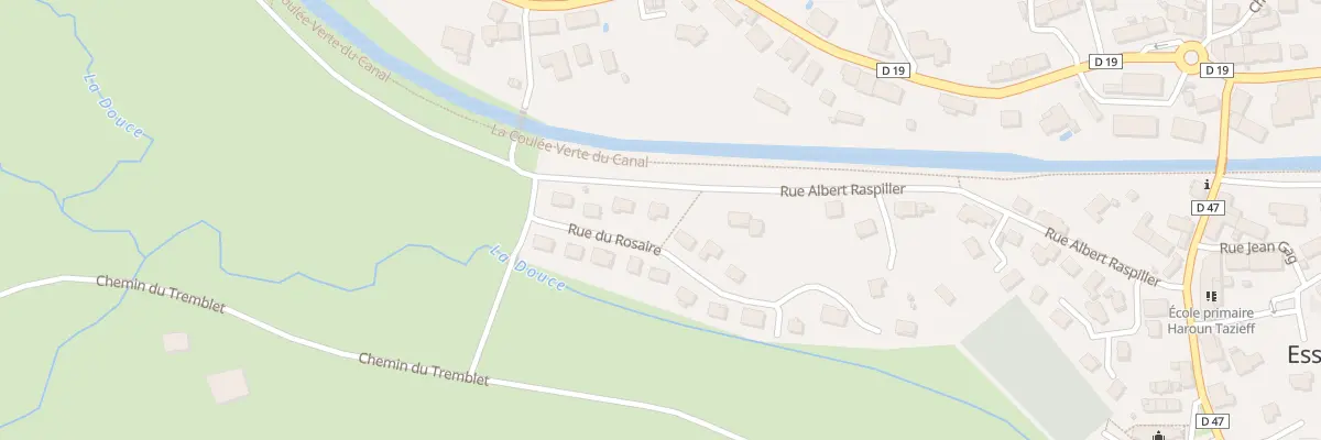 Plan du 7 Rue du Rosaire à Essert