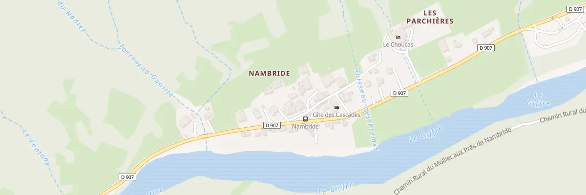 Plan du 27 Rte de Nambride à Sixt-Fer-à-Cheval