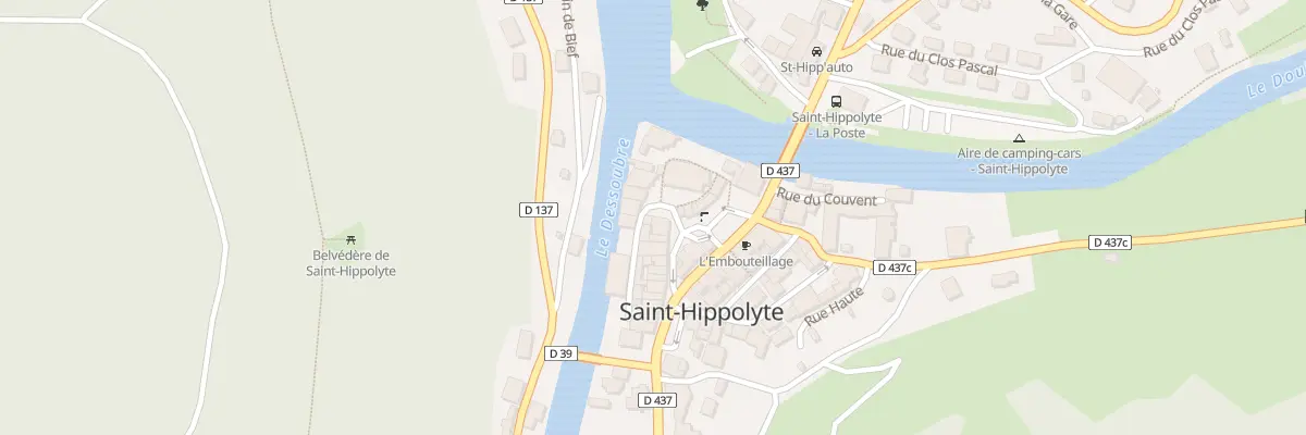 Plan du 1 Imp de la Tannerie à Saint-Hippolyte
