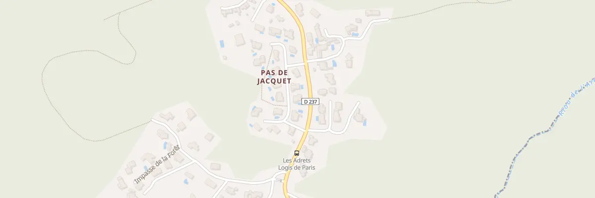 Plan du 89 Che du Pas de Jacquet aux Adrets-de-l’Estérel