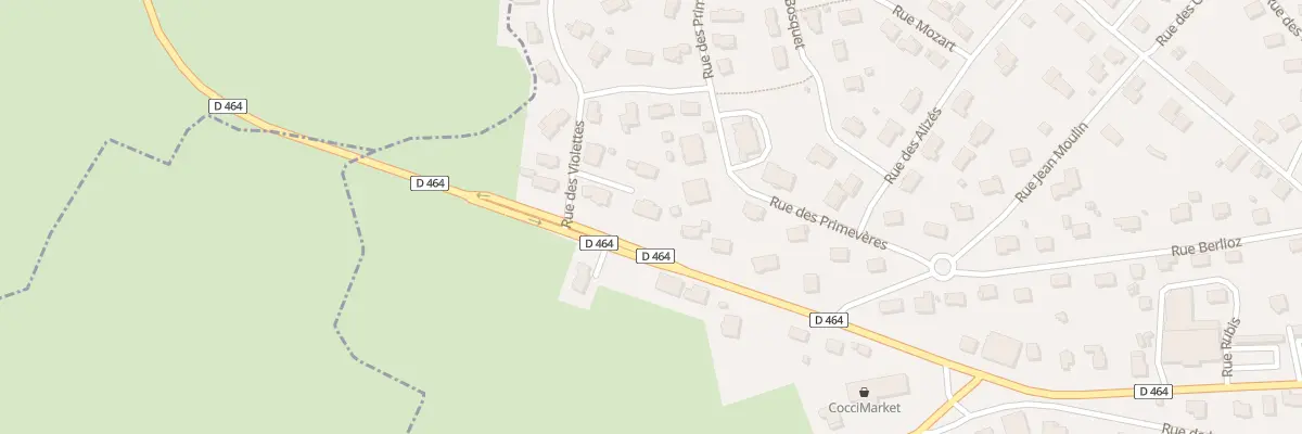 Plan du 2 Rue des Fougeres à Charquemont