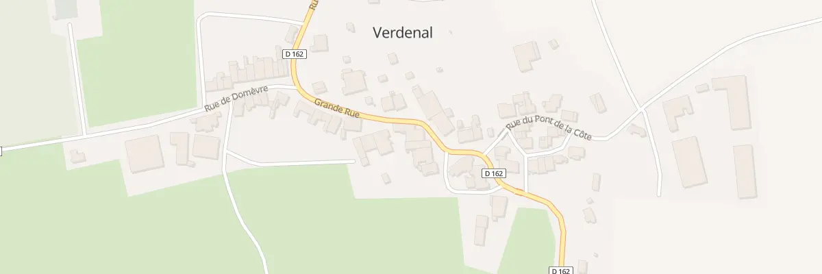 Plan du 23 Grande Rue à Verdenal