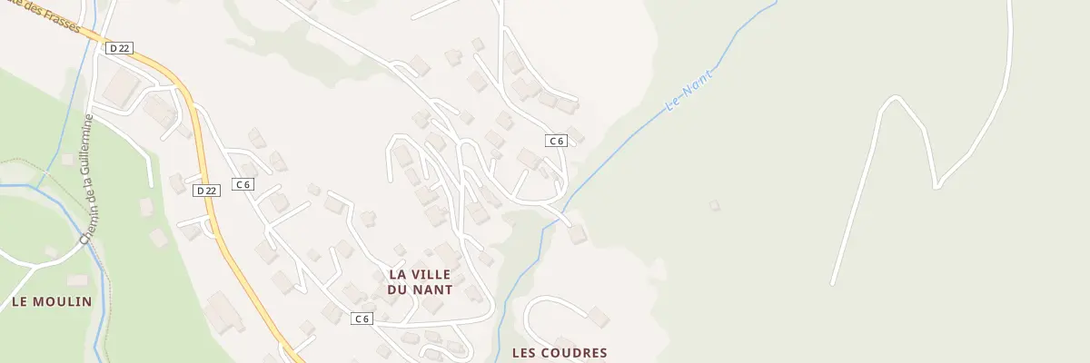 Plan du 655 Rte de la Ville du Nant à La Chapelle-d’Abondance