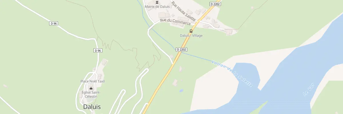 Plan du 5083 Devens à Daluis