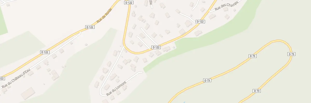 Plan du 7 Rue d’Hérimoncourt à Autechaux-Roide
