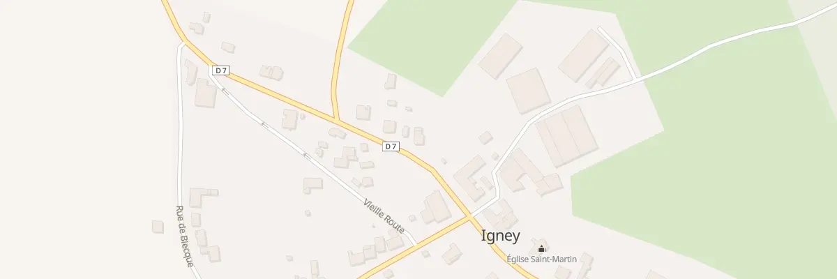 Plan du 14 Grande Rue à Igney