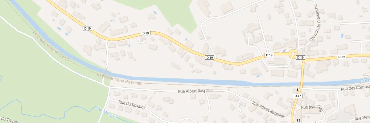 Plan du 21B Rue du Gal de Gaulle à Essert