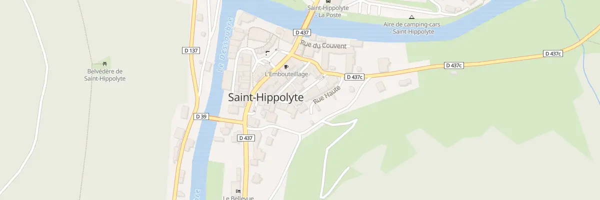 Plan du 5 Rue des Granges à Saint-Hippolyte