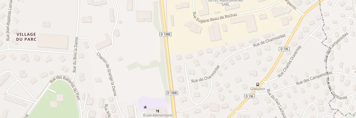 Plan du 28 Rue de Charmontet à Montbéliard