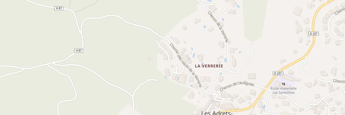 Plan du 102 Imp des Citronniers aux Adrets-de-l’Estérel