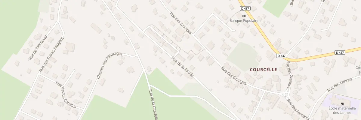 Plan du 4 Rue Les Saverots à Mandeure