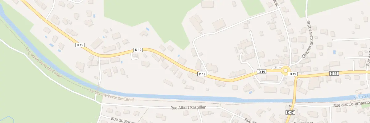 Plan du 30 Rue du Gal de Gaulle à Essert