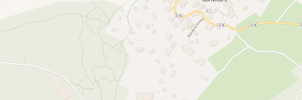 Plan du 3 Rue du beau Bois à Banvillars