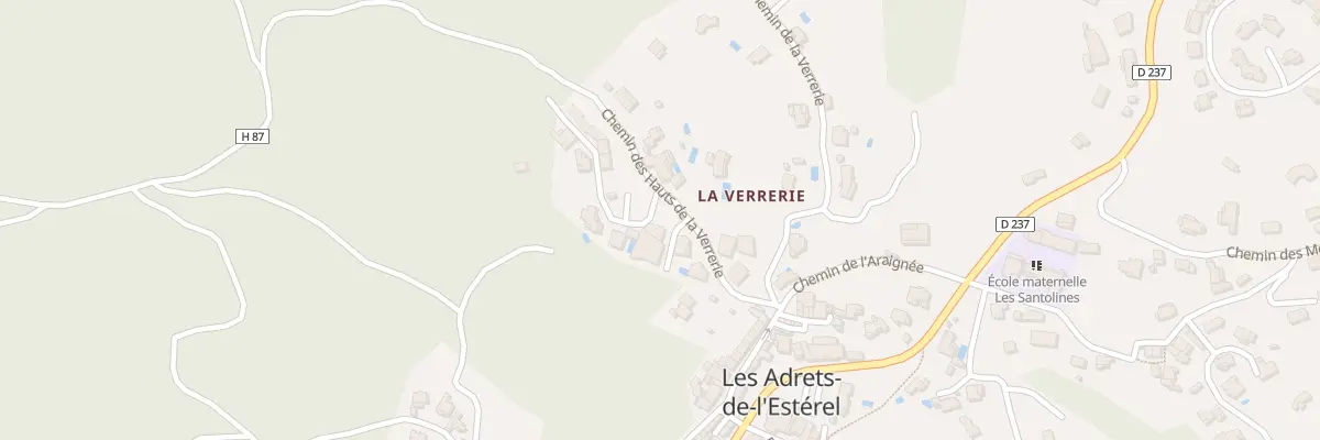 Plan du 31 Imp des Citronniers aux Adrets-de-l’Estérel