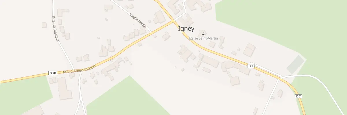 Plan du 20 Grande Rue à Igney
