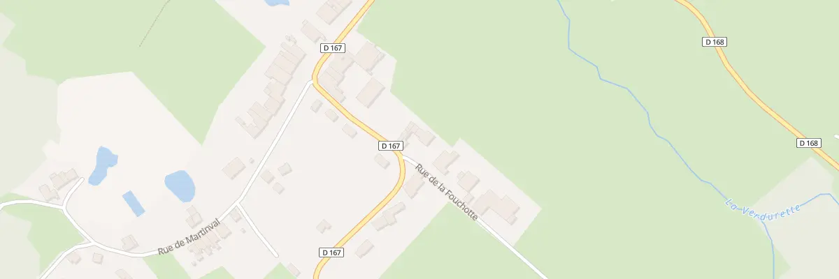Plan du 7 Rue de la Fouchotte à Vacqueville
