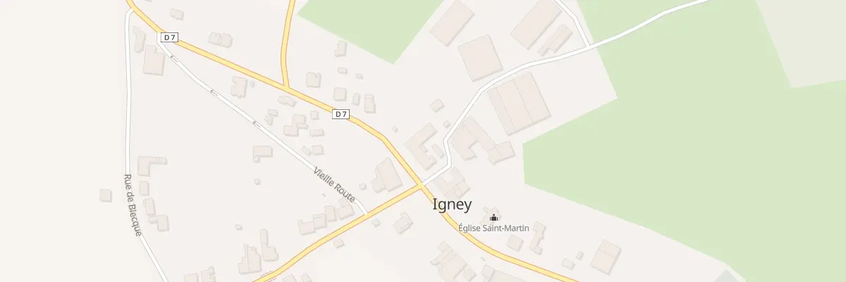 Plan du 15 Grande Rue à Igney