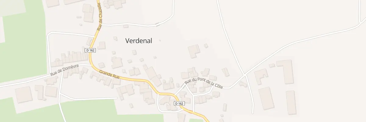 Plan du 17 Rue du Pont de la Côte à Verdenal