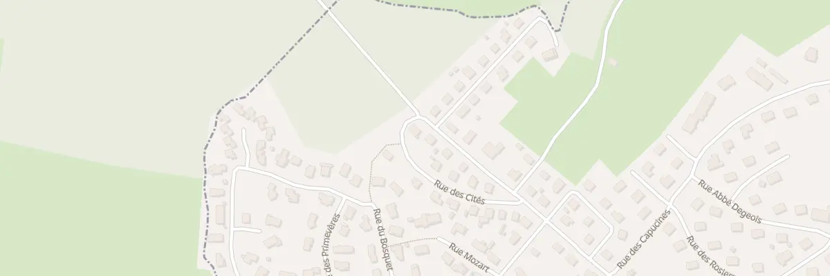 Plan du 43 Rue des Cites à Charquemont