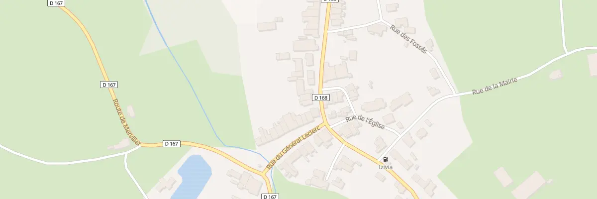 Plan du 1 Rue de la Gare à Vacqueville