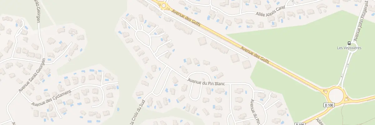 Plan du 78 All Alpha du Centaure à Saint-Raphaël