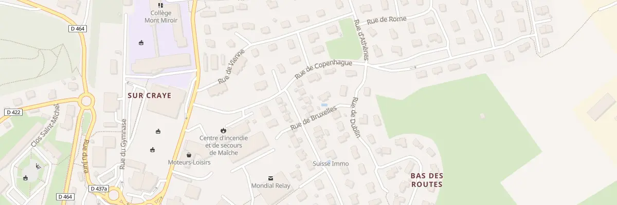 Plan du 5 Rue de Paris à Maîche