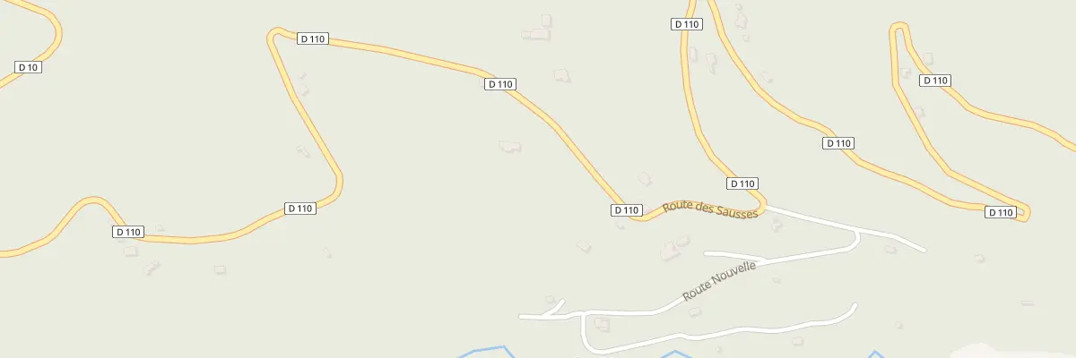 Plan du 1190 Rte des Sausses au Mas