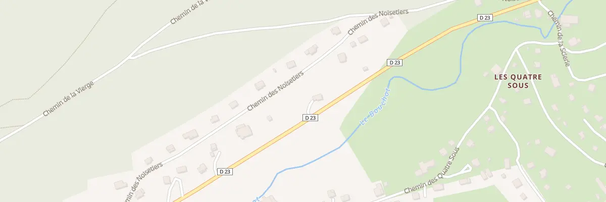 Plan du 13 Rue des Truches à Rochesson