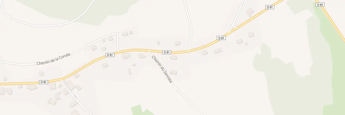 Plan du 520 Rte de la Houssière à Biffontaine