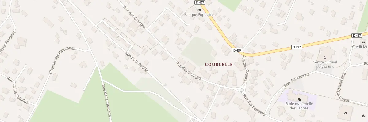 Plan du 26 Rue des Granges à Mandeure