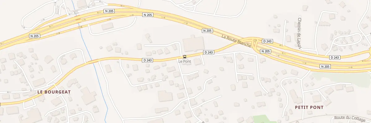 Plan du 1411 Av des Alpages aux Houches