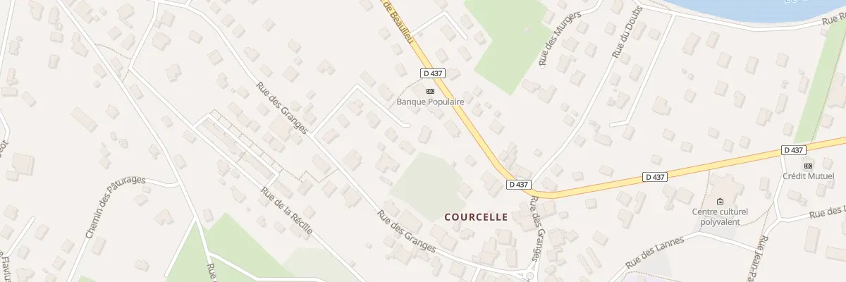Plan du 11 Rue Victor Hugo à Mandeure