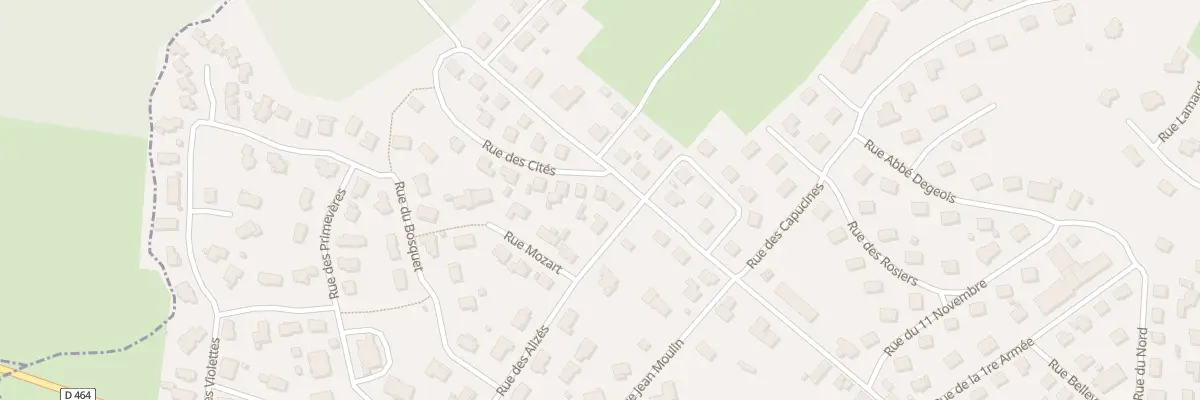 Plan du 15 Rue des Cites à Charquemont