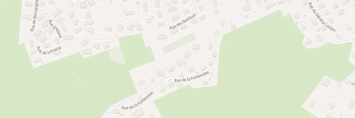 Plan du 8 Rue de la Fontenotte à Charquemont