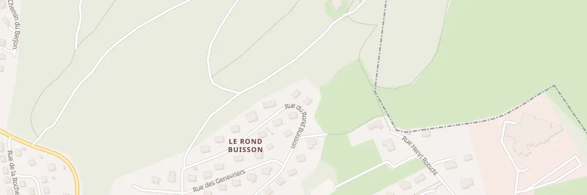 Plan du 30 Rue du Rond Buisson à Maîche