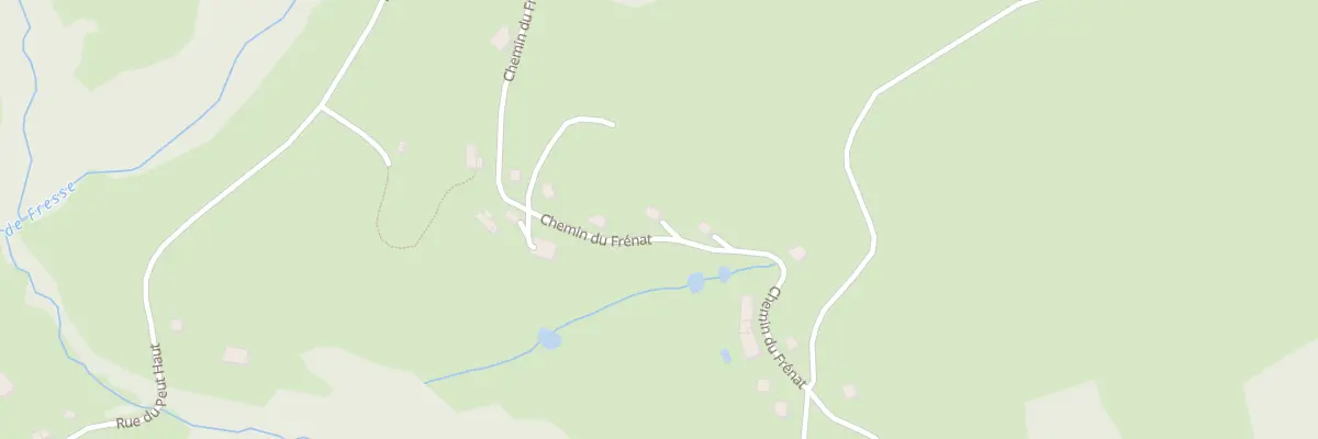 Plan du 7 Le Frenat à Fresse-sur-Moselle