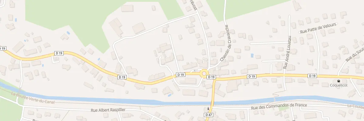 Plan du 40 Rue du Gal de Gaulle à Essert