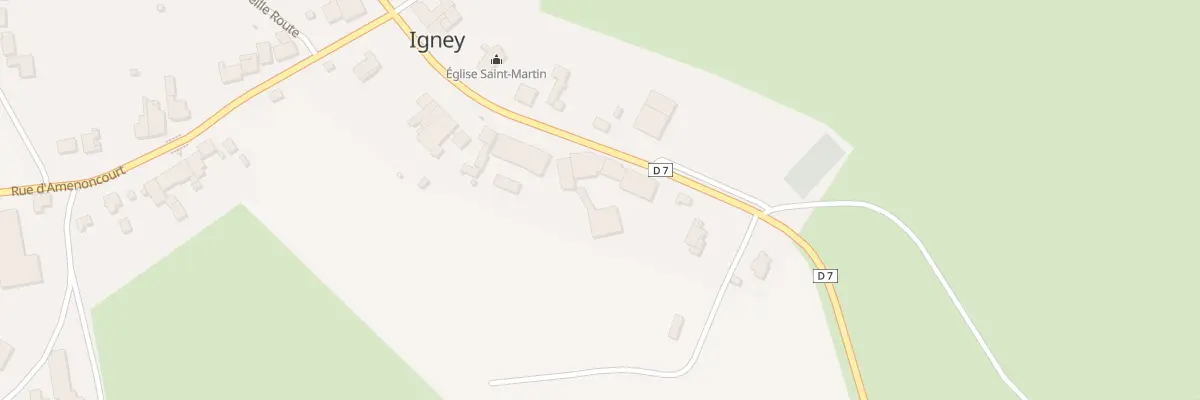 Plan du 27 Grande Rue à Igney