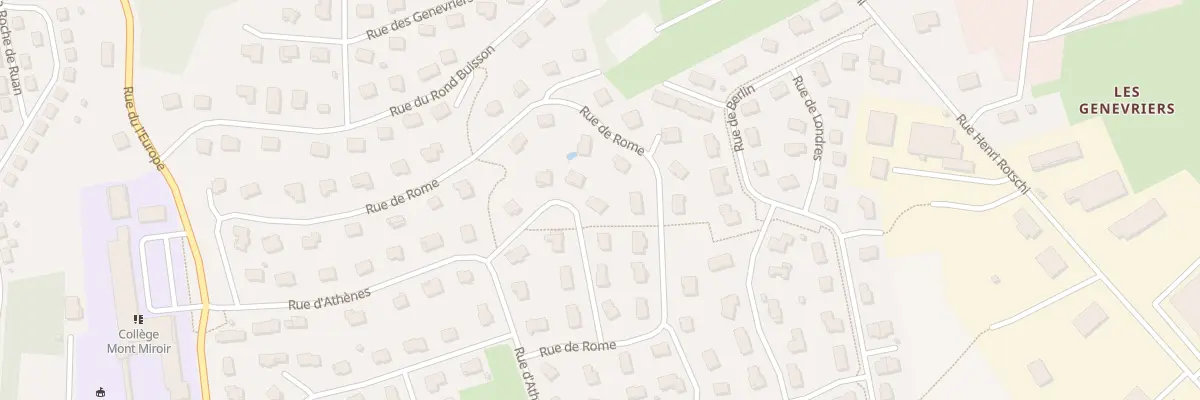 Plan du 7 Rue de Lisbonne à Maîche