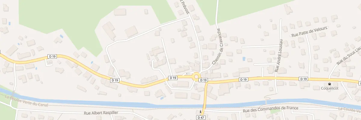 Plan du 42A Rue du Gal de Gaulle à Essert