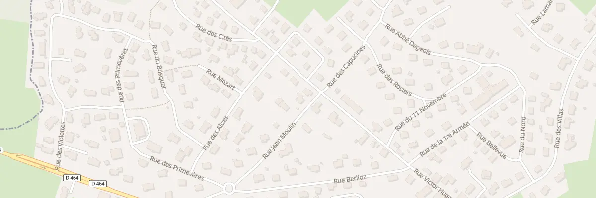 Plan du 1 Rue des Cites à Charquemont