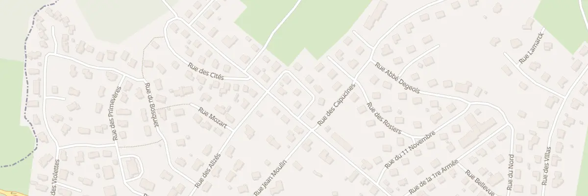 Plan du 10 Rue des Cites à Charquemont