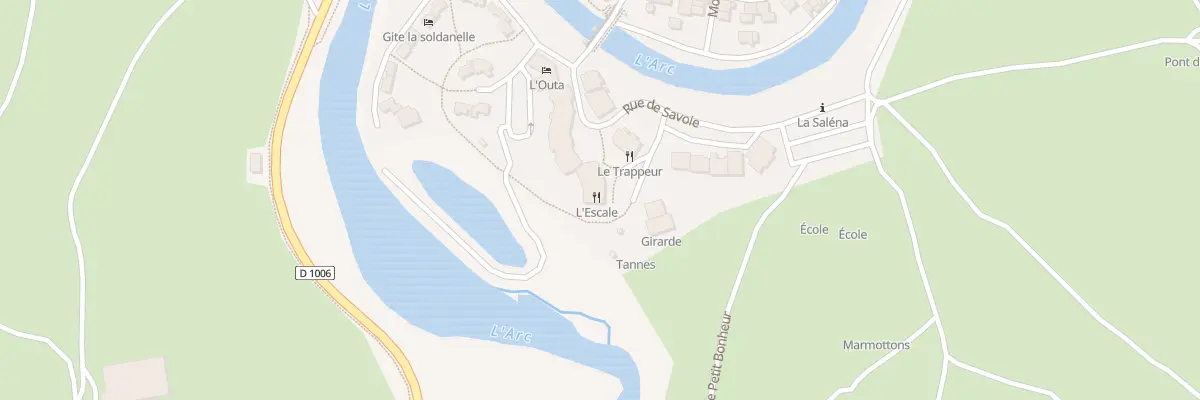 Plan du 5000 Res Les Terrasses de Termignon à Val-Cenis