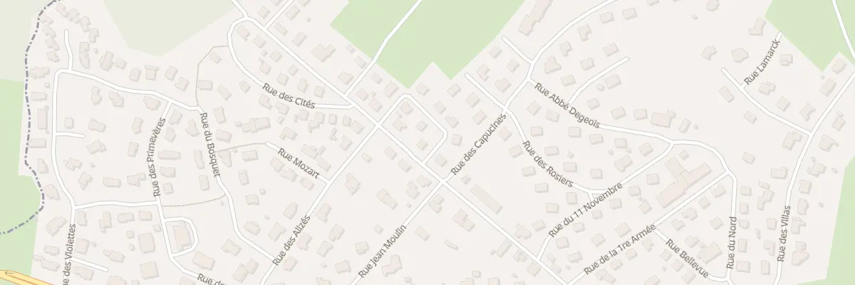 Plan du 12 Rue des Cites à Charquemont