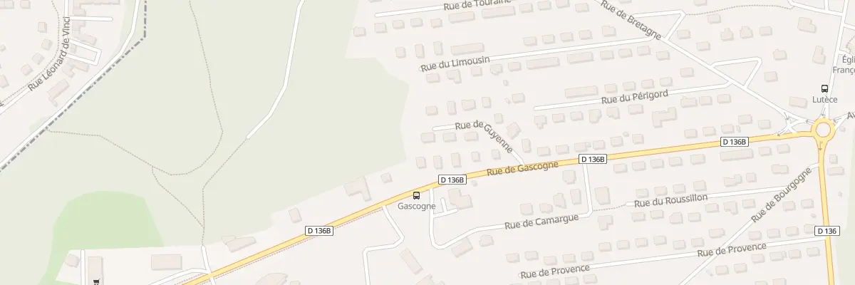 Plan du 5 Rue de Guyenne à Grand-Charmont