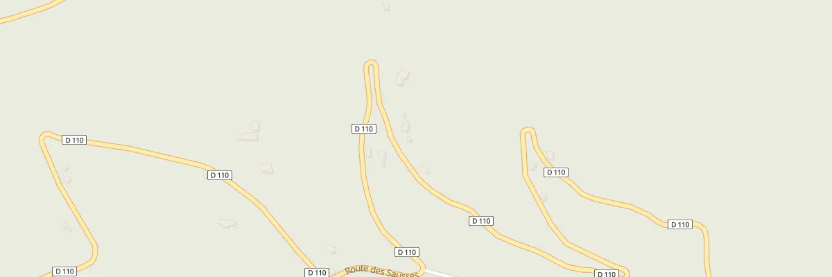 Plan du 1801 Rte des Sausses au Mas