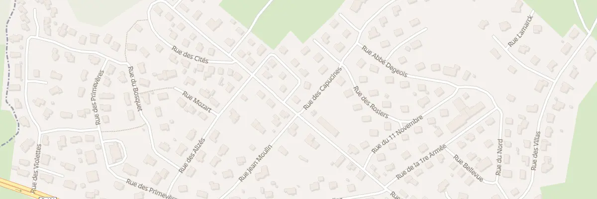 Plan du 2 Rue des Cites à Charquemont